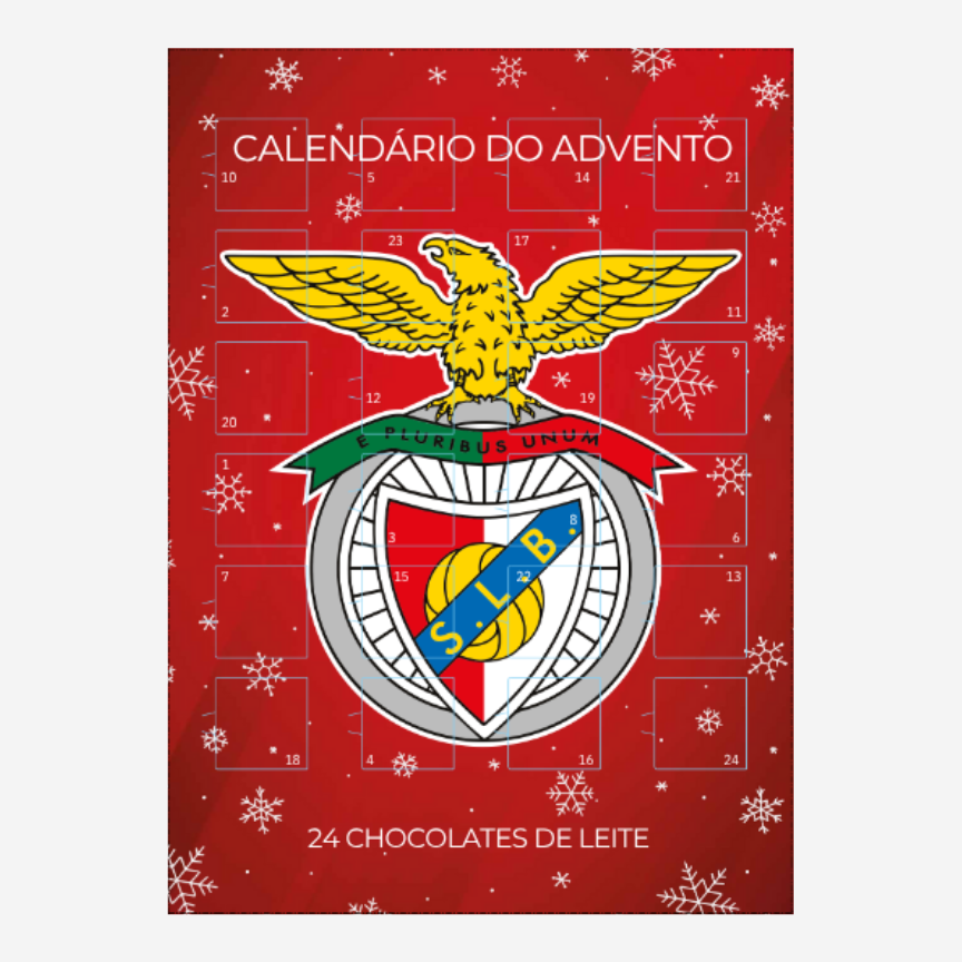Calendrier de l’Avent SL Benfica - Chocolats