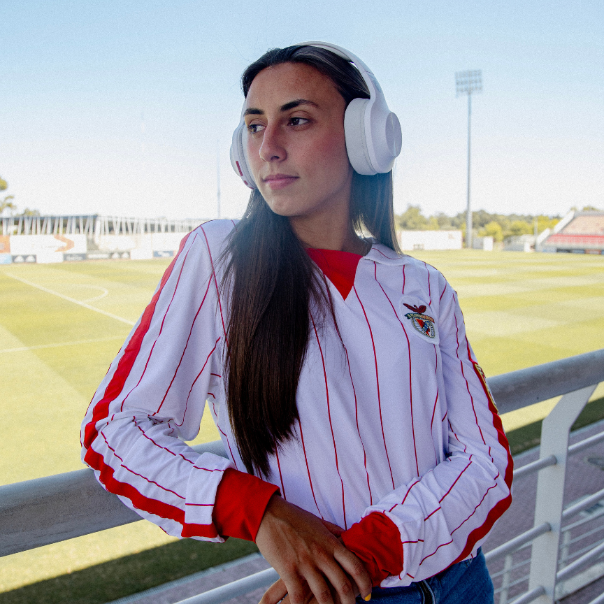 Auscultadores Brancos SL Benfica