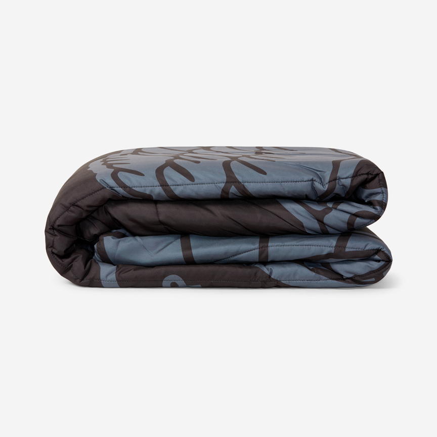 Edredão Preto Cama Casal Emblema SL Benfica