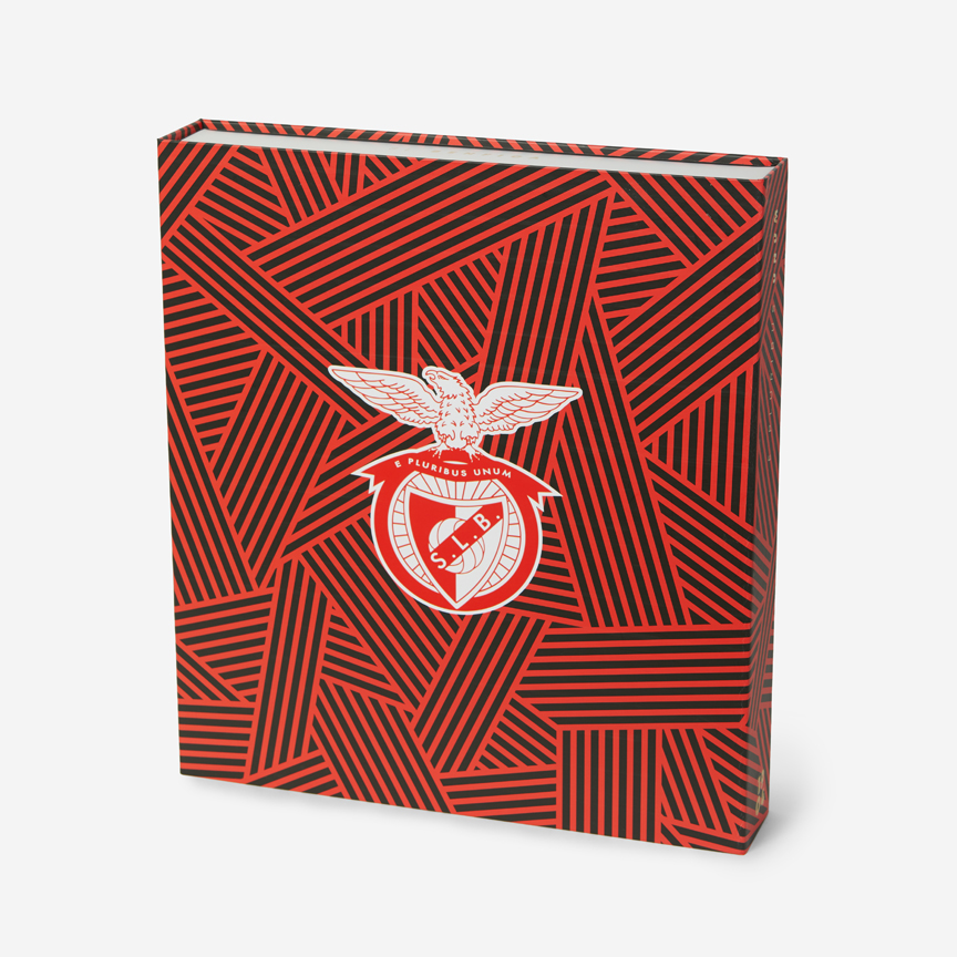Caja para camisetas SL Benfica y 1904 Emblema Monocromo