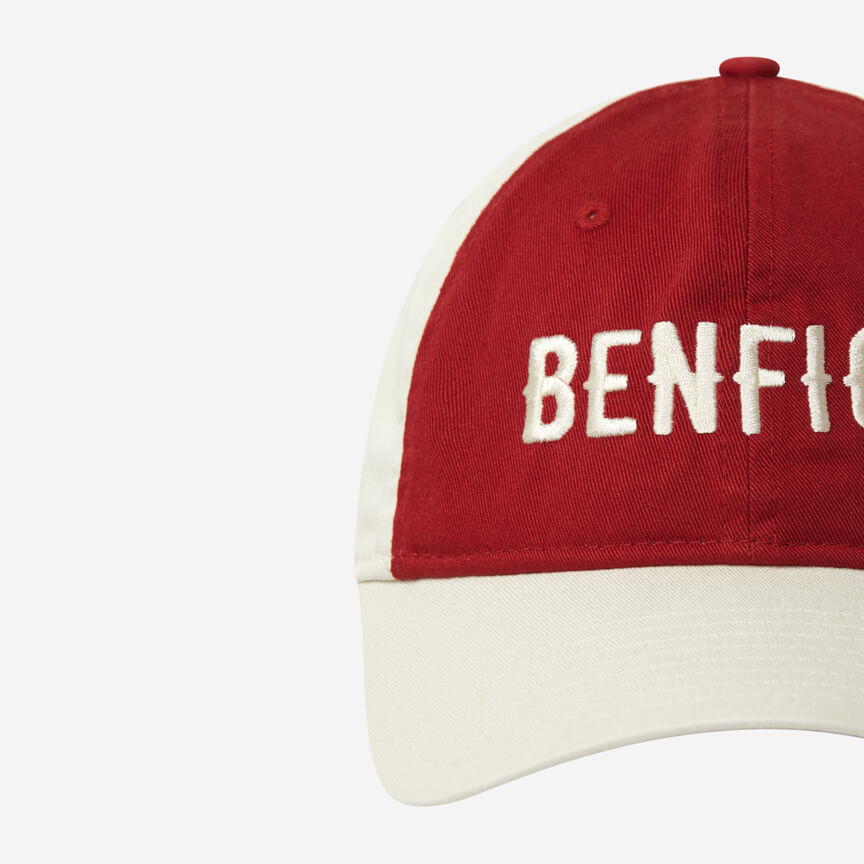 Gorra Burdeos y Blanca Vintage Benfica