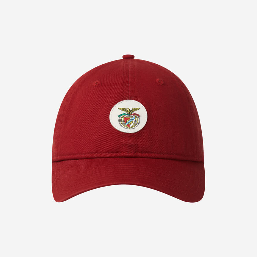 Gorra Burdeos con Emblema Vintage SL Benfica