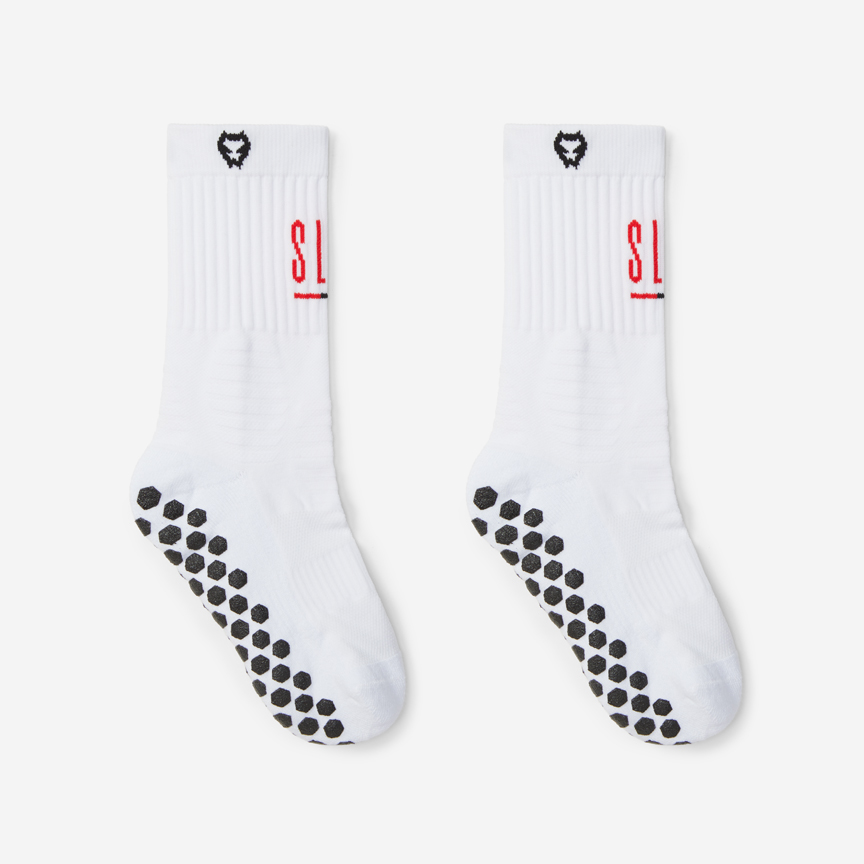 Sport Lisboa e Benfica x SAK Grip Calcetines Blancos