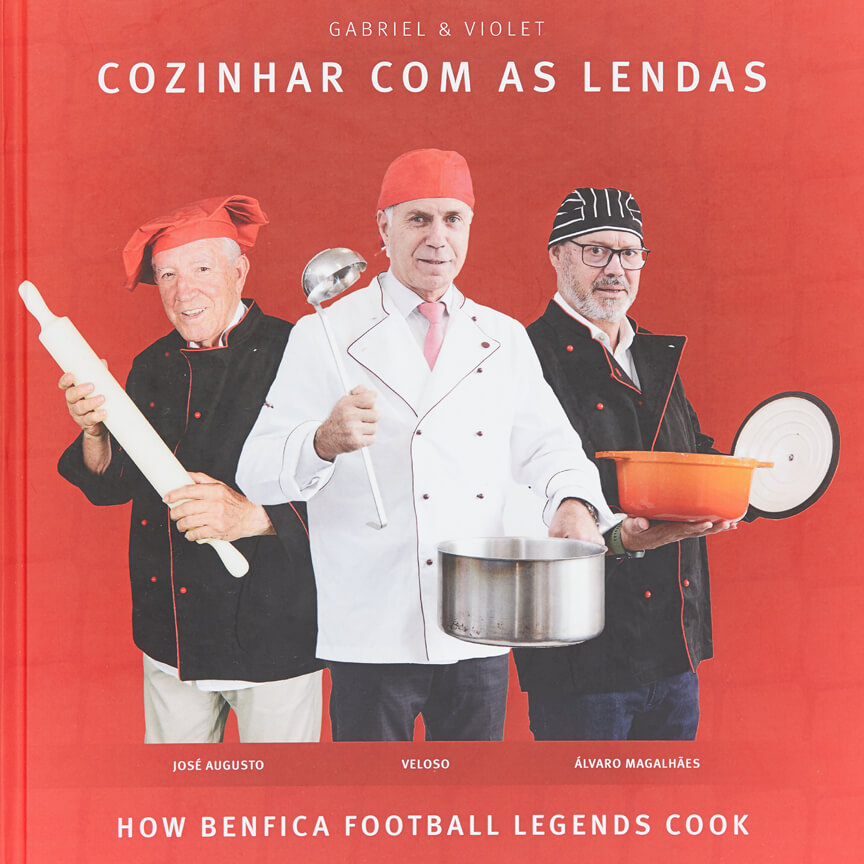 Livro - Cozinhar com as Lendas