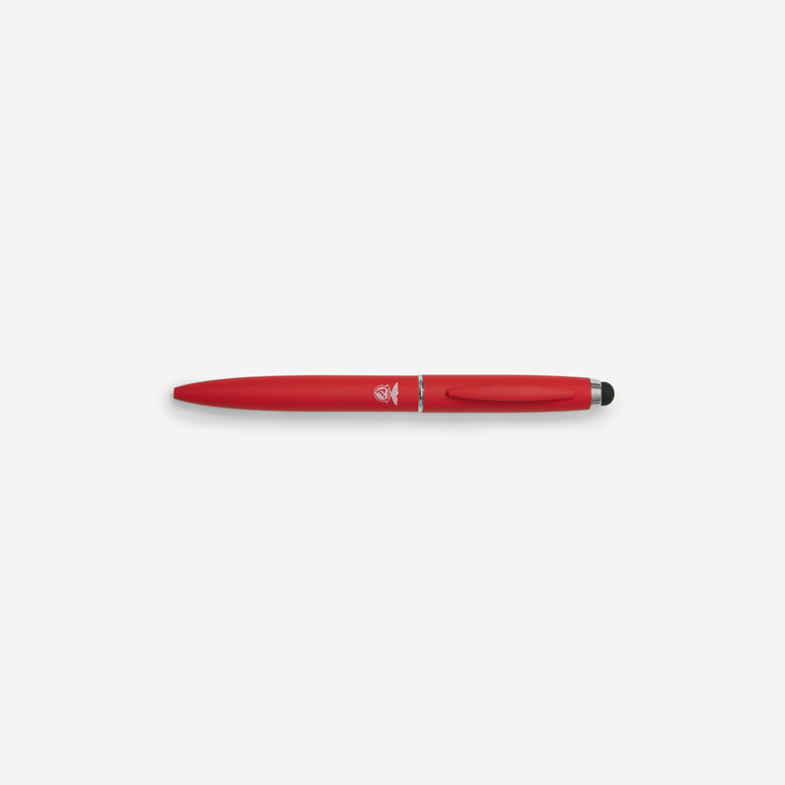 Caneta Esferográfica Vermelha Touch com Emblema SL Benfica