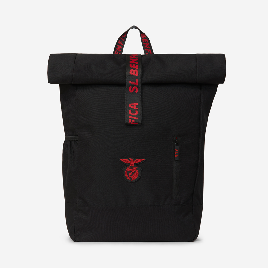Mochila Dobrável Preta do SL Benfica
