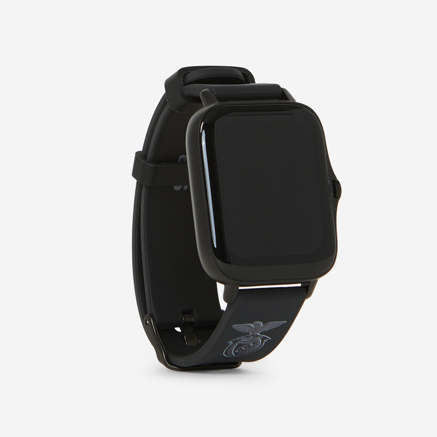 Smartwatch Desportivo Preto do Sport Lisboa e Benfica