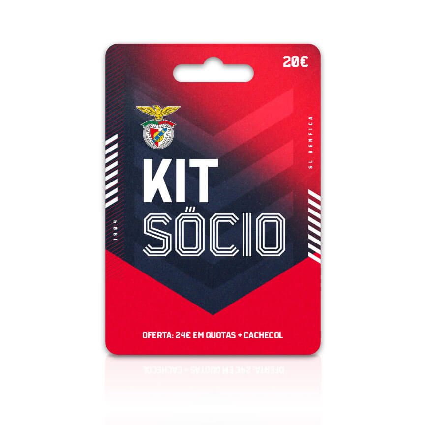 Kit de Sócio do Sport Lisboa e Benfica