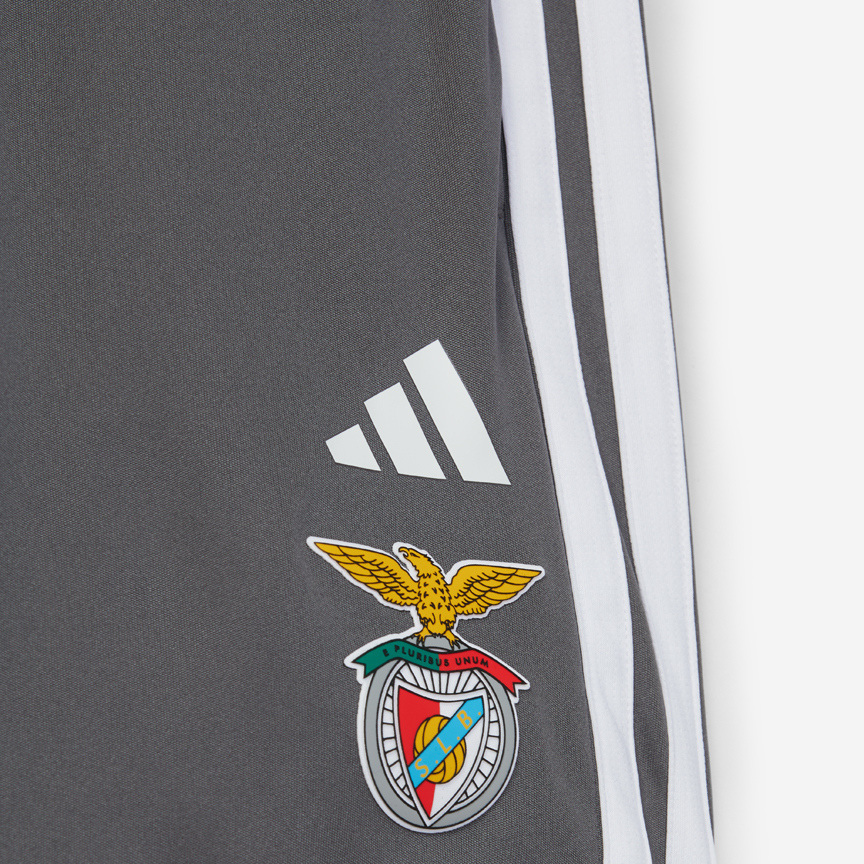 Pantalón Corto Gris Sport Lisboa e Benfica x Adidas para Niño