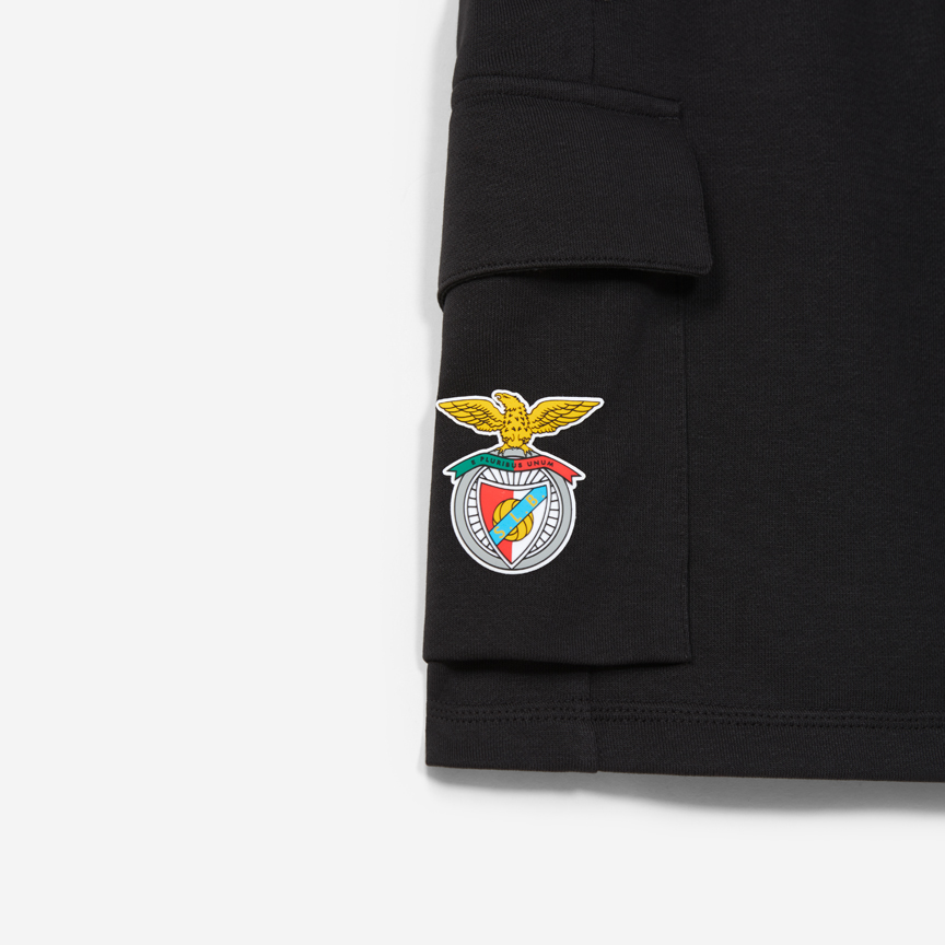 Calções Pretos Sport Lisboa e Benfica x Adidas Essentials