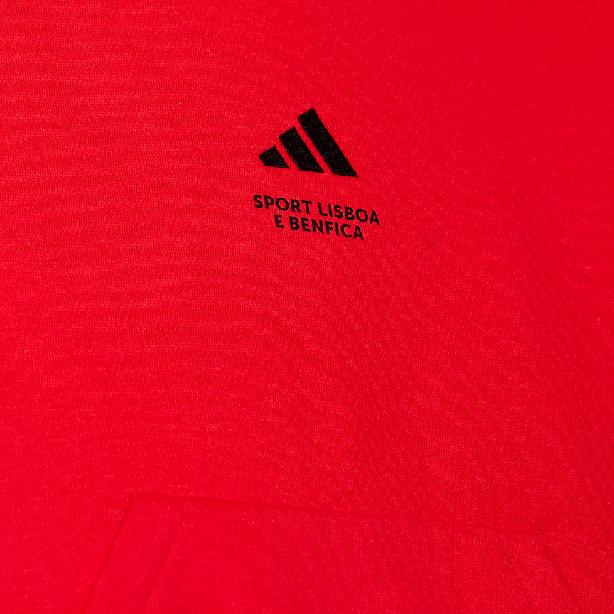 Fato de Treino Vermelho e Preto SL Benfica x Adidas Essentials
