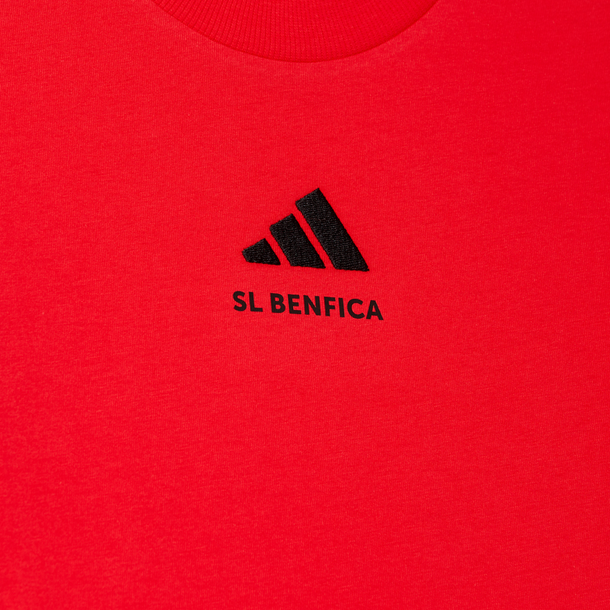 T-shirt Vermelha Sport Lisboa e Benfica x Adidas