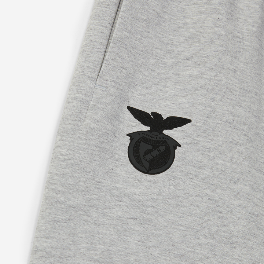 Short Gris avec Emblème Sport Lisboa e Benfica x Adidas