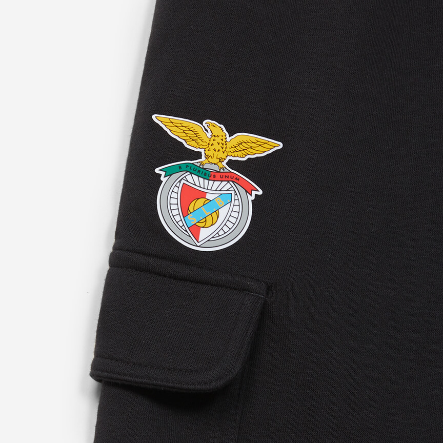 Calções Pretos SL Benfica x Adidas