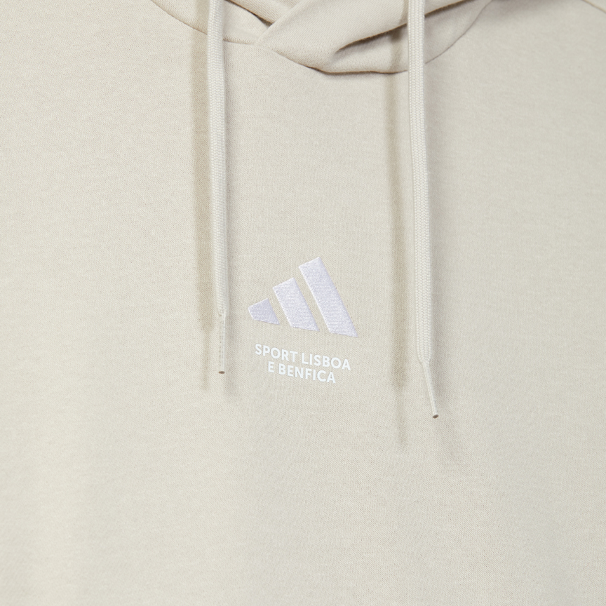 Sweat à Capuche Beige SL Benfica x Adidas Essentials