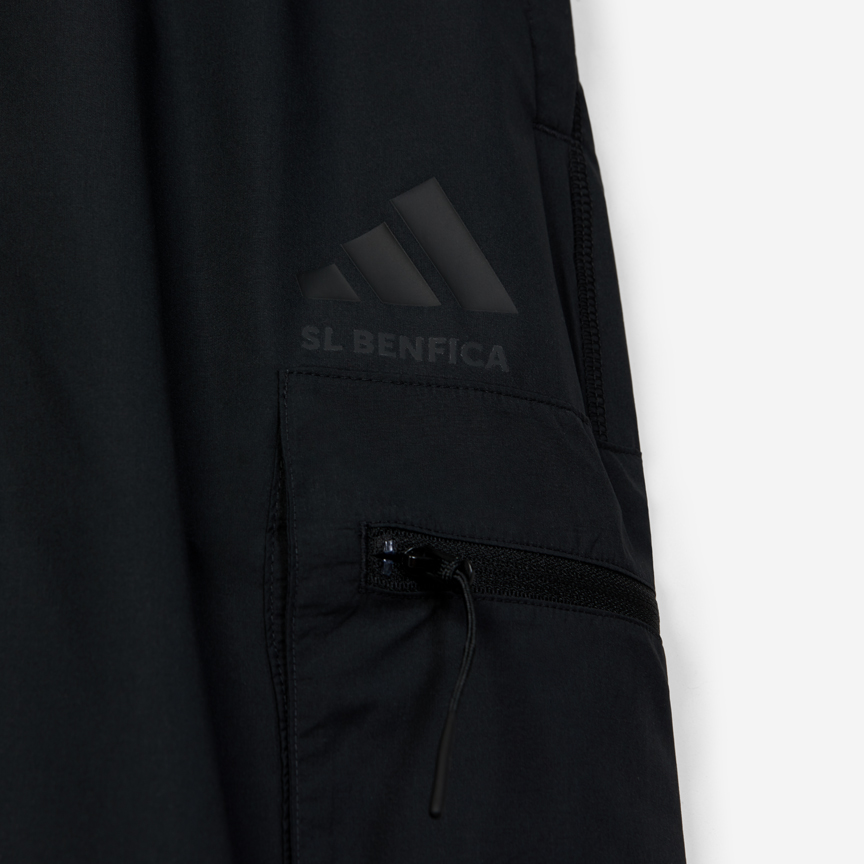 Calças Pretas Cargo Sport Lisboa e Benfica x Adidas