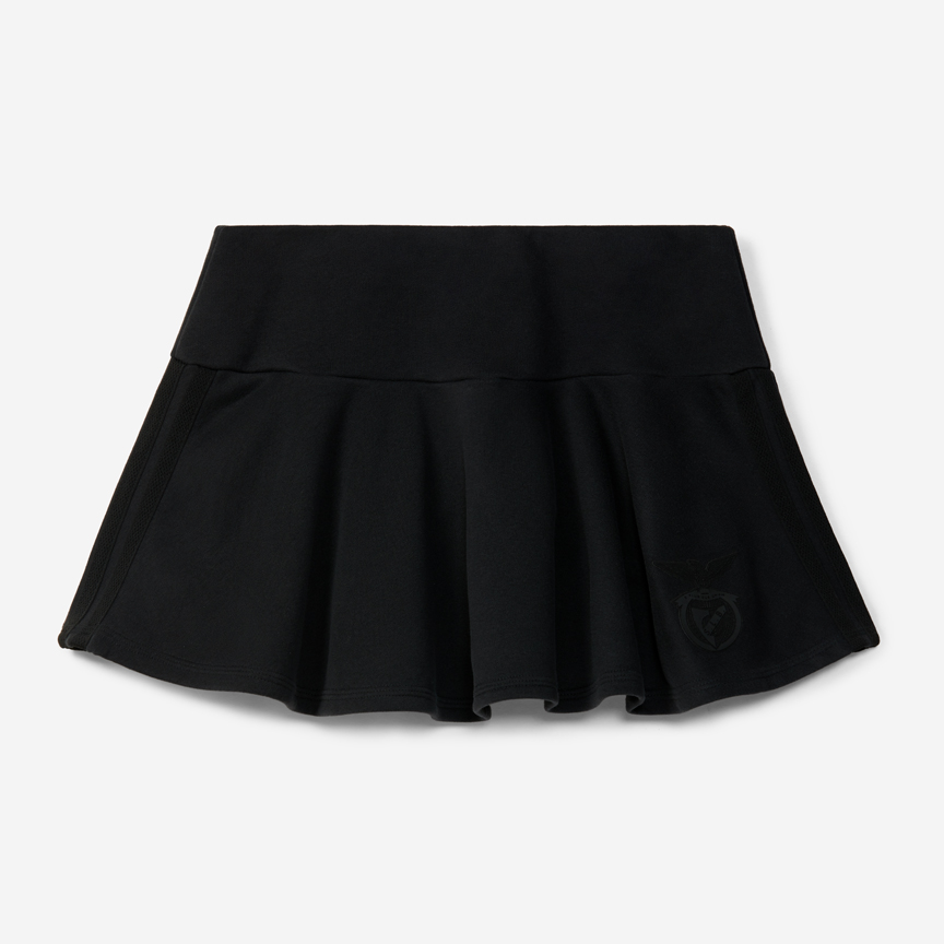 Saia Preta Sport Lisboa e Benfica x Adidas Essentials