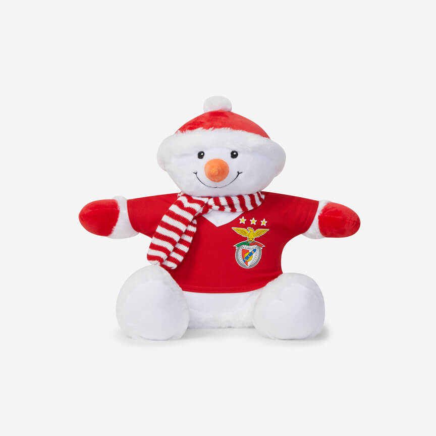Peluche Boneco de Neve do SL Benfica