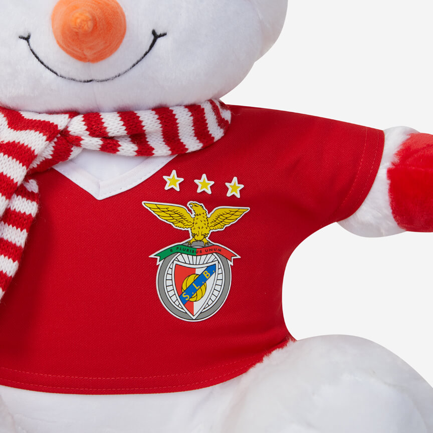 Peluche Boneco de Neve do SL Benfica