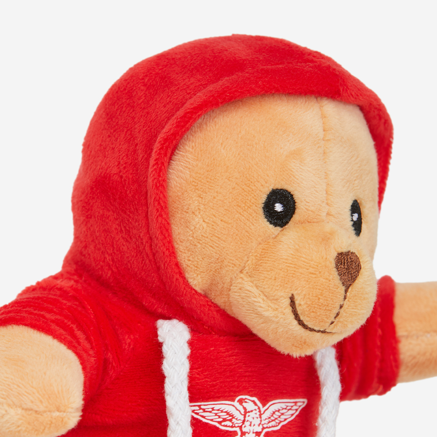 Urso de Peluche com Sweat SL Benfica - 15 CM