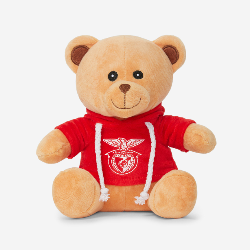Urso de Peluche com Sweat SL Benfica - 20 CM