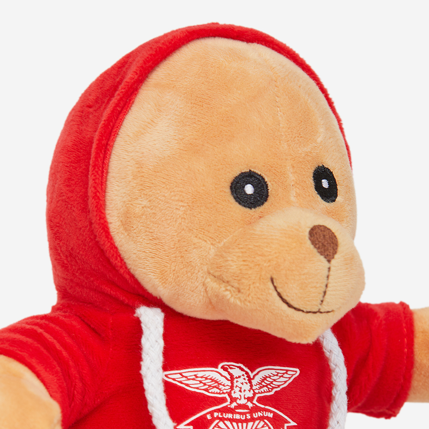 Urso de Peluche com Sweat SL Benfica - 20 CM