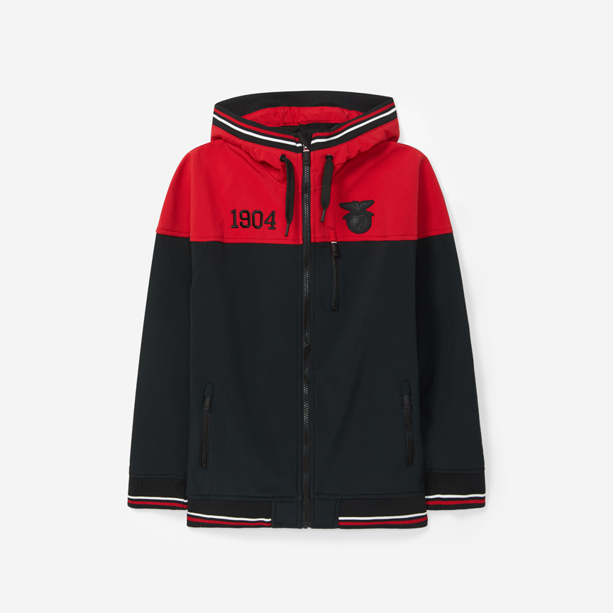 Sport Lisboa e Benfica 1904 Black and Red Jacket for Children