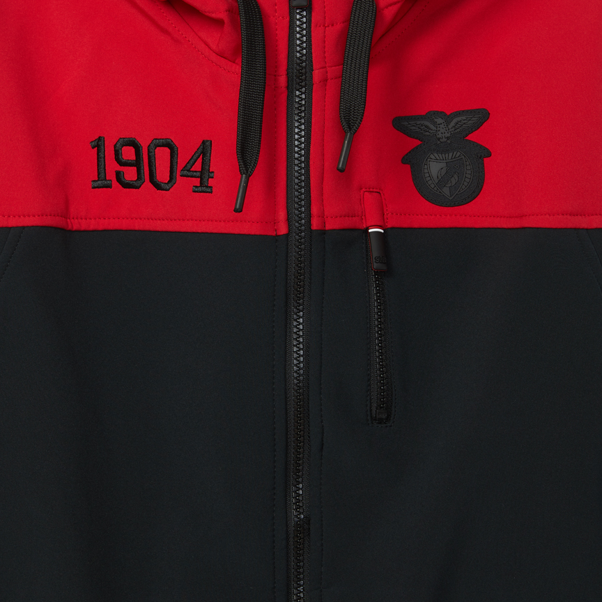 Casaco Preto e Vermelho Sport Lisboa e Benfica 1904 para Criança