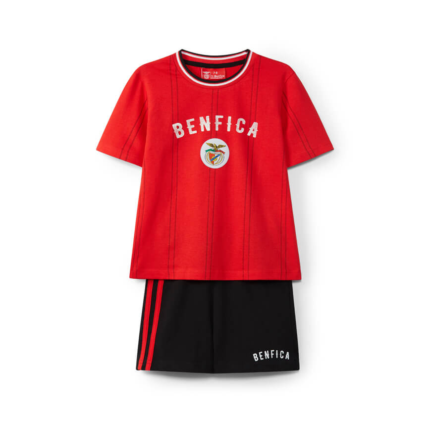 Pijama Benfica Emblema Vintage - Criança