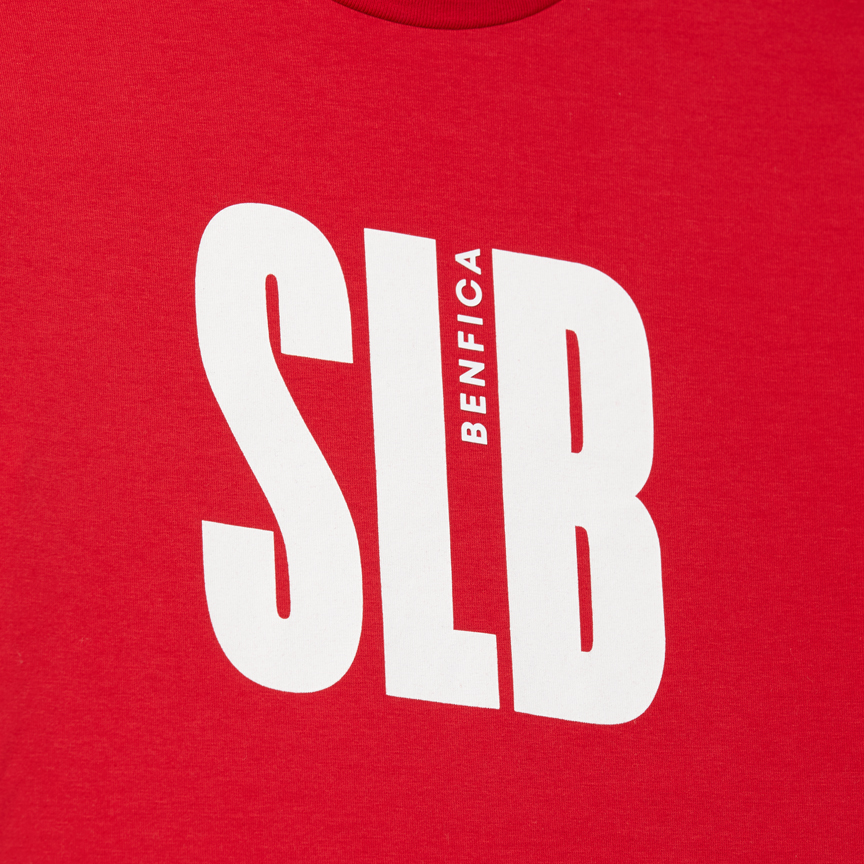 T-shirt Vermelha para Criança SLB