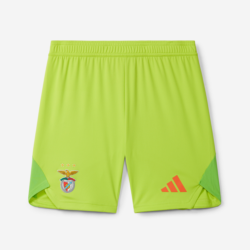 SL Benfica Yellow Goalkeeper Shorts 2024-2025
