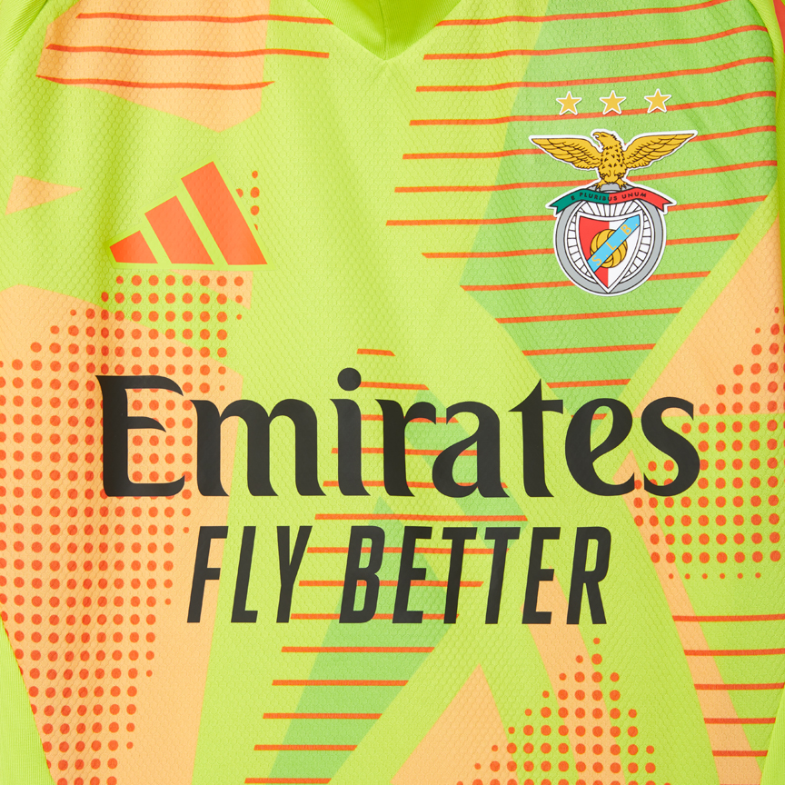 SL Benfica Yellow Goalkeeper Jersey 2024-2025