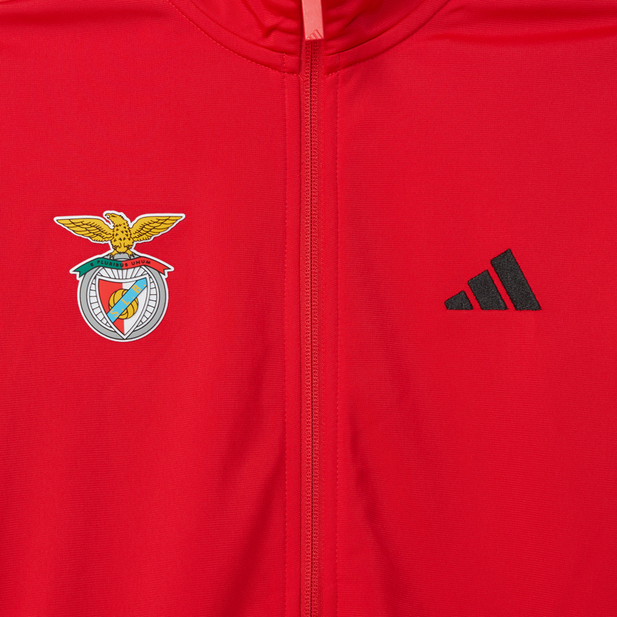 Traje de entrenamiento para niños Adidas SL Benfica rojo y negro