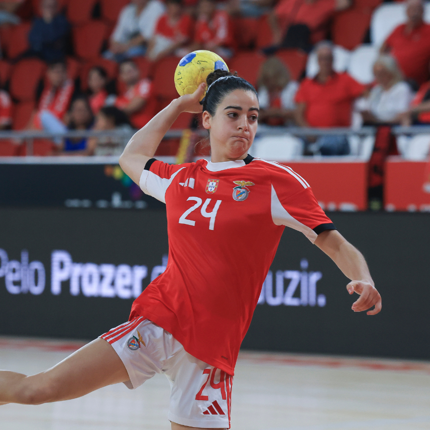 Camisola Principal Andebol Feminino SL Benfica 2025-2026