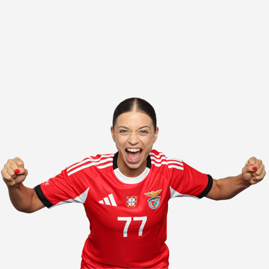 Camisola Principal Andebol Feminino SL Benfica 2025-2026