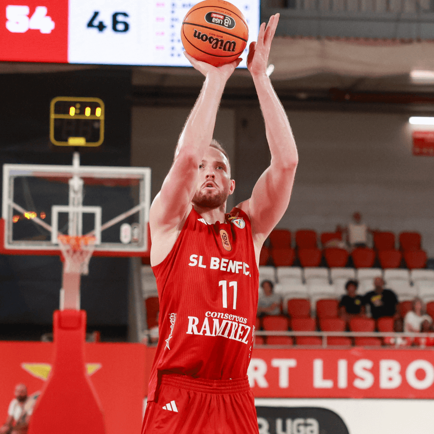 Camisola Principal Basquetebol Masculino SL Benfica 2025-2026
