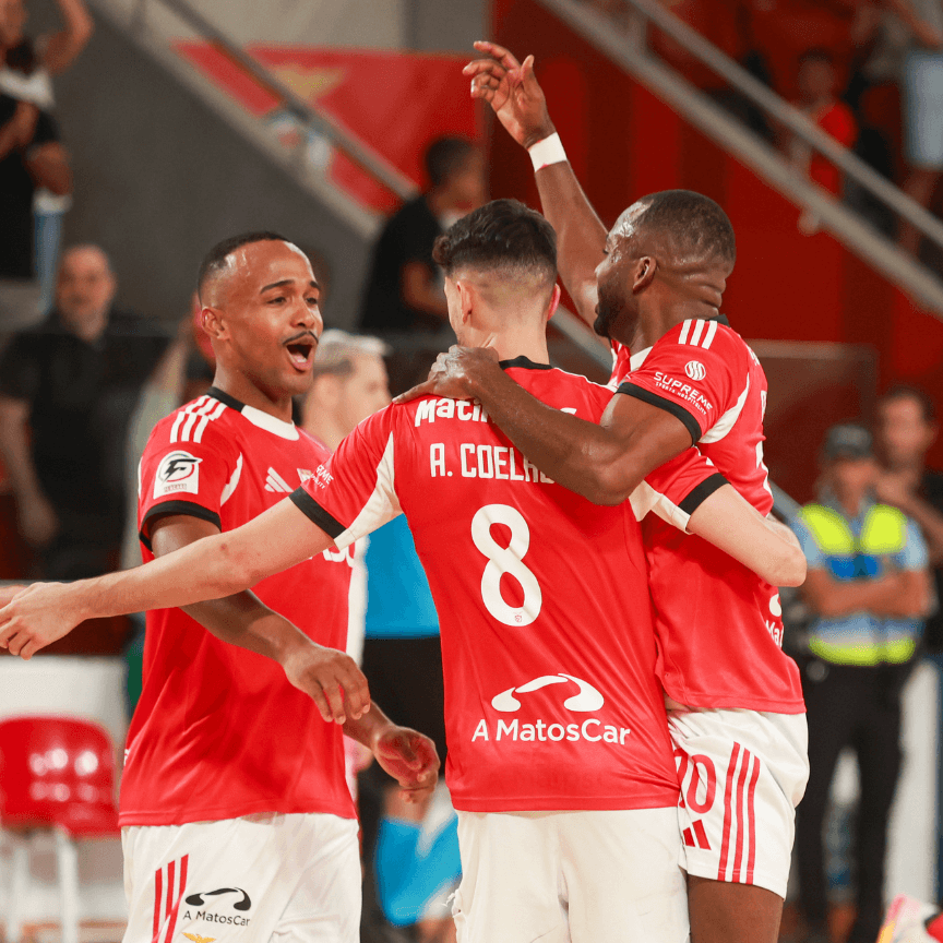 Camisola Principal Futsal Masculino SL Benfica 2025-2026