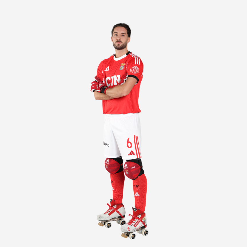 Camisola Principal Hóquei em Patins Masculino SL Benfica 2025-2026
