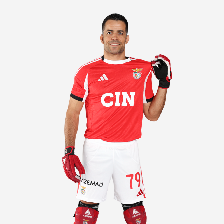 Camisola Principal Hóquei em Patins Masculino SL Benfica 2025-2026