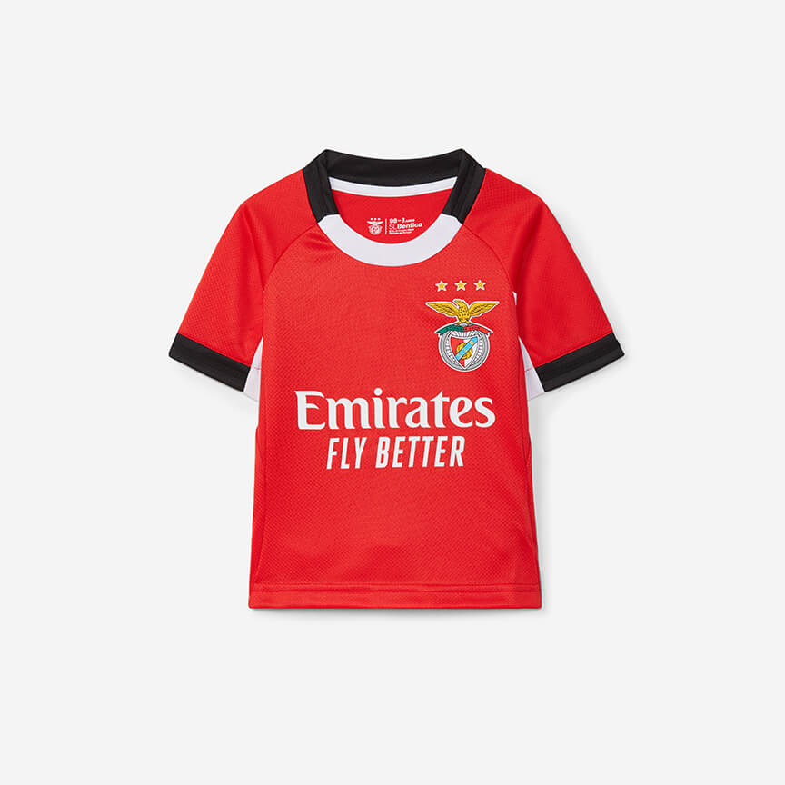 Réplica Camiseta 1ª Equipación para Bebé SL Benfica 2025-2026