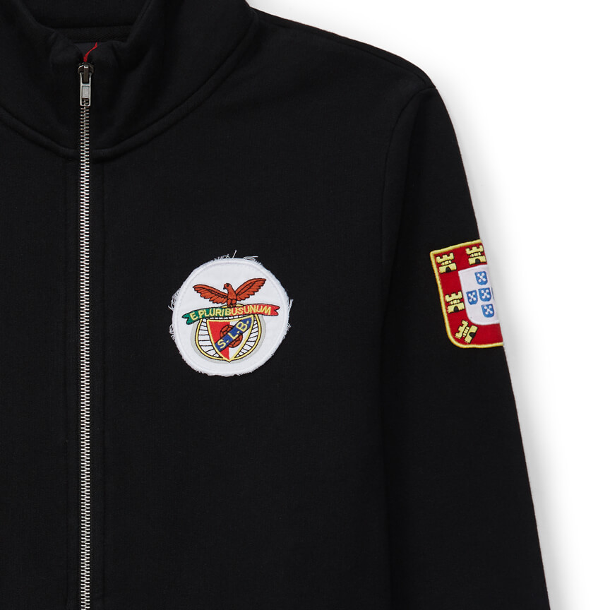 Chaqueta Negra Vintage SL Benfica