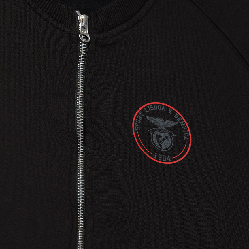 Casaco Preto Emblema SL Benfica 1904