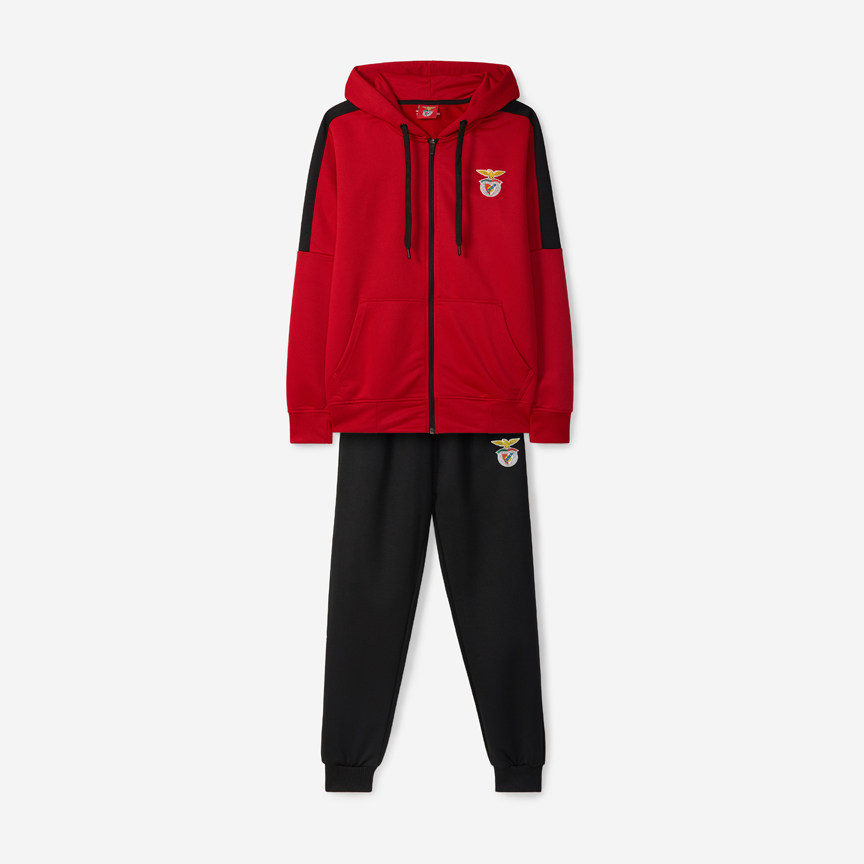 Fato de Treino Vermelho e Preto SL Benfica