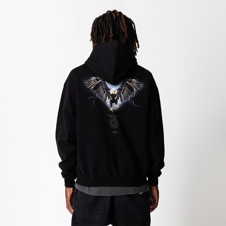 Sudadera Negra Aguila Legacies Benfica SL Benfica