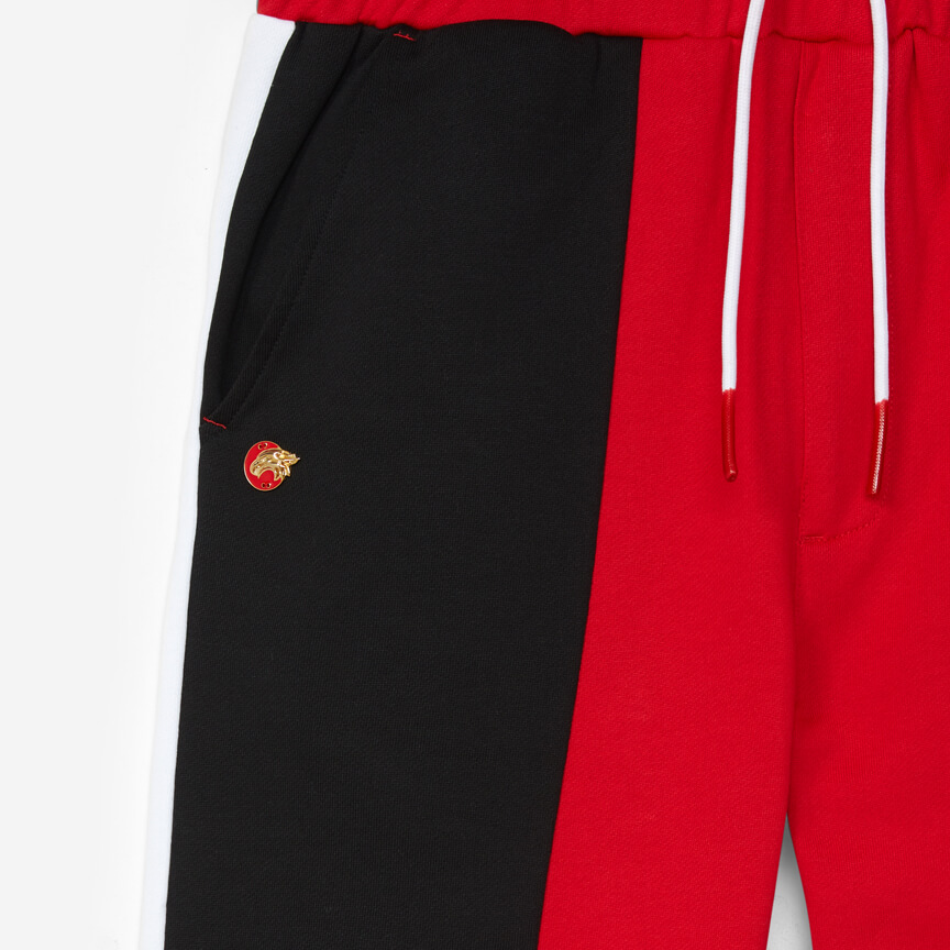 Calças Pretas Riscas Benfica x Nuno Gama