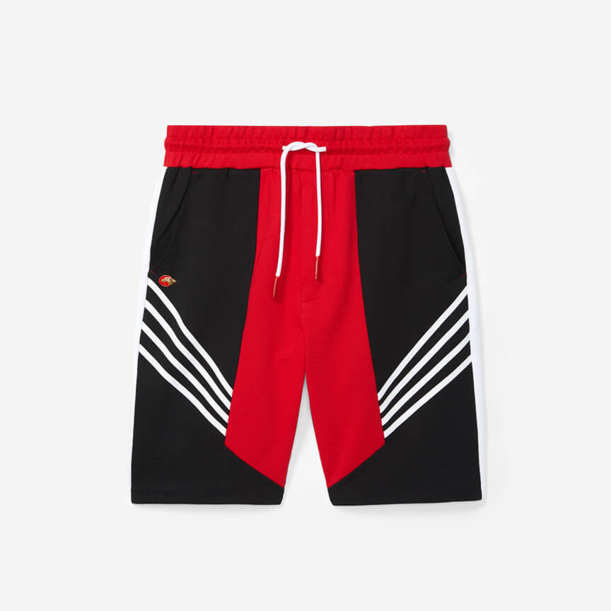 Calções Pretos Riscas Benfica x Nuno Gama