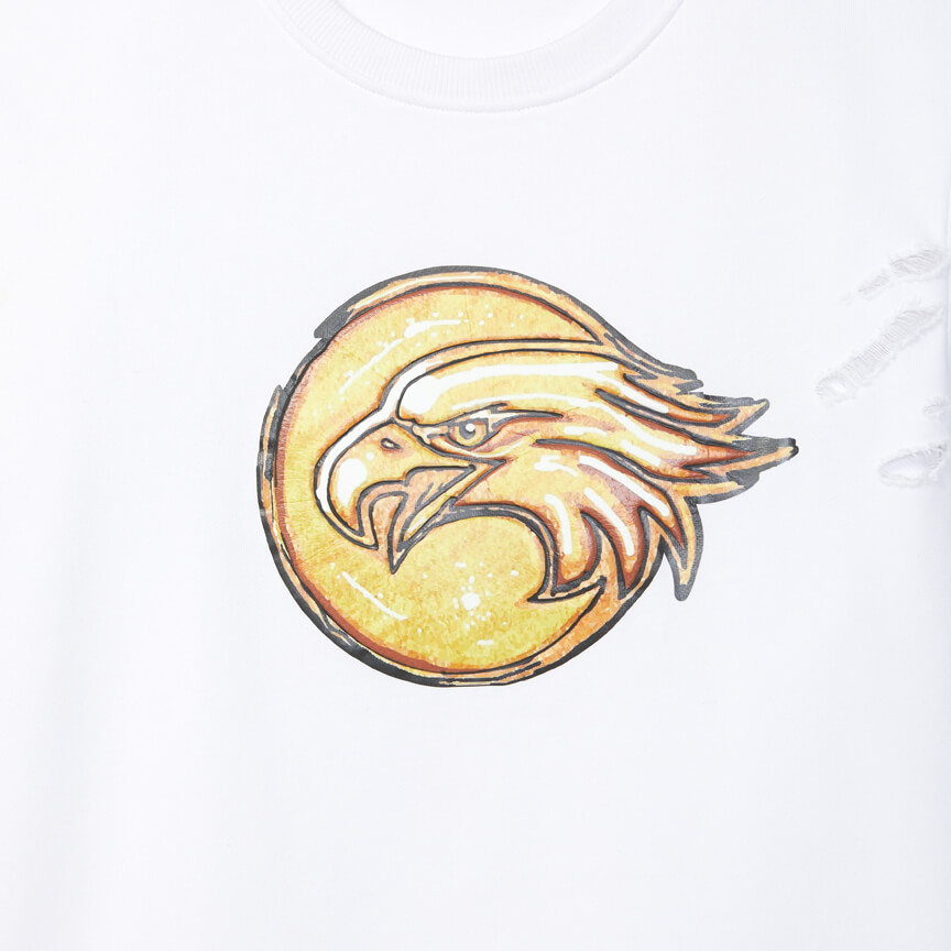 Sweatshirt Branca Águia Benfica x Nuno Gama