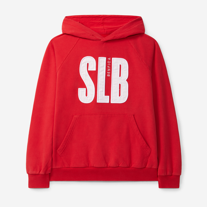 Sweat à Capuche Rouge SLB