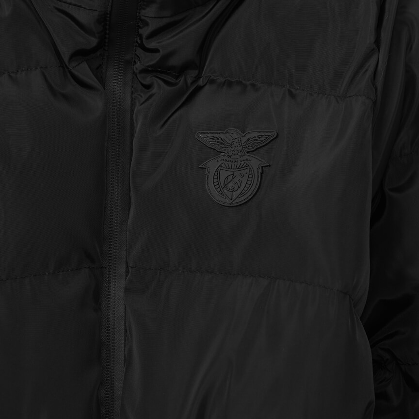 Casaco Acolchoado Emblema Benfica