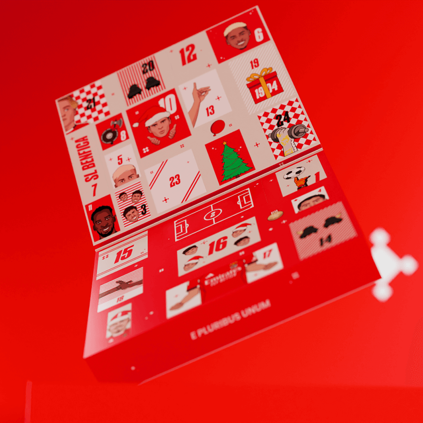 Calendário Advento SL Benfica - Edição Camisola Oficial